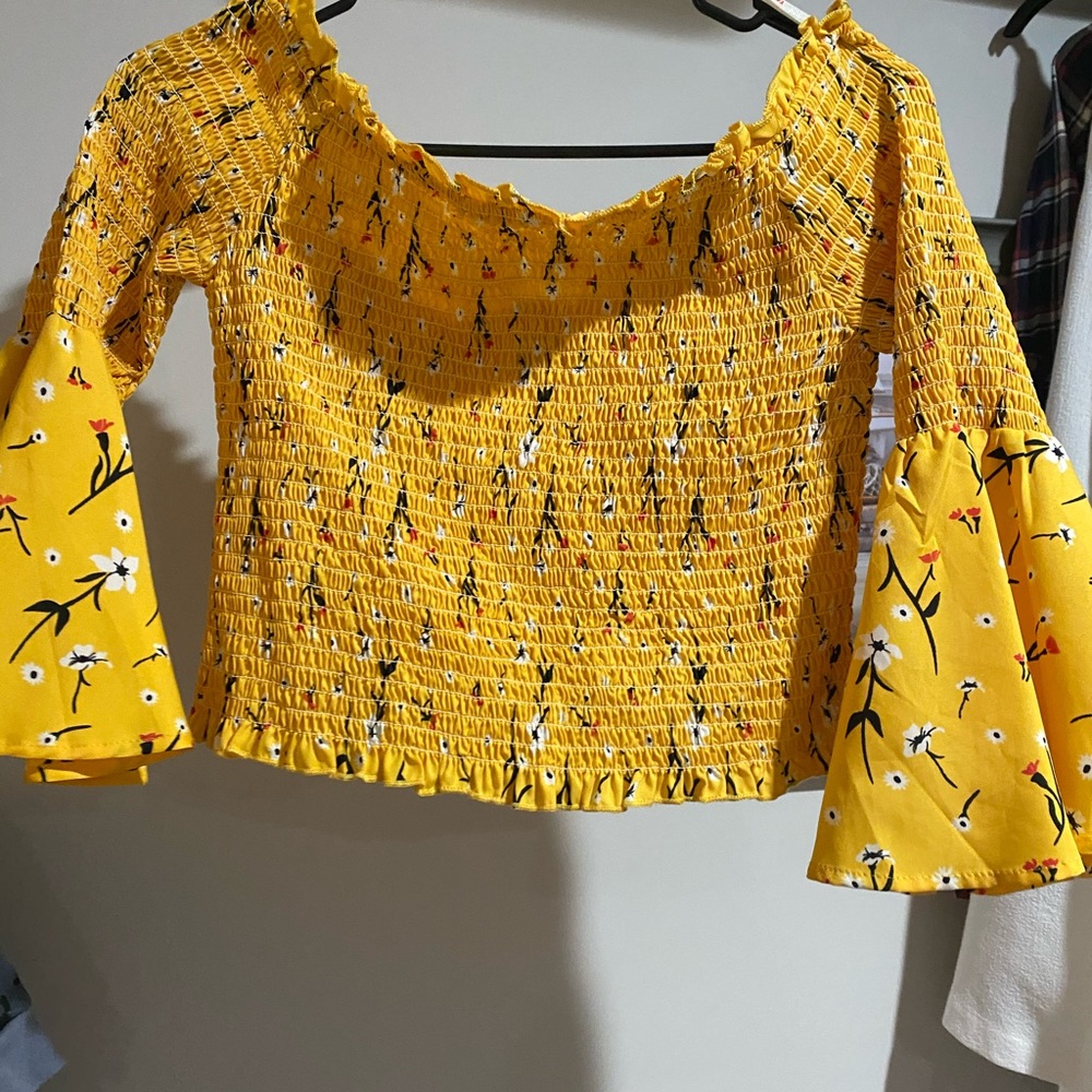 Long sleeve blouse
